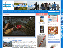 Tablet Screenshot of hanoifishing.com